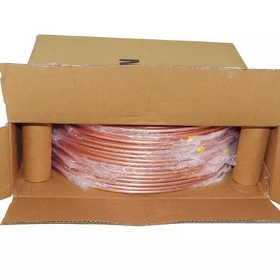 ASTM C12200 Jasna miedziana rurka rurowa 150 mm do urządzeń chłodniczych