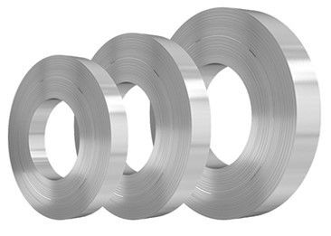 SUS321 ASTM A240 Płaskie chromowane metalowe paski ze stali nierdzewnej 2 mm JIS GB