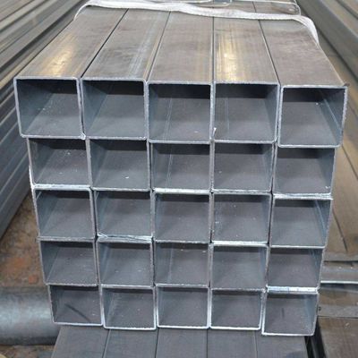 Ocynkowane kwadratowe prostokątne rury stalowe Hot Dip Hollow Section Greenhouse