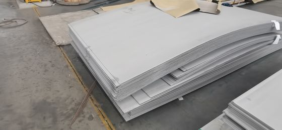 Płyta ze stali nierdzewnej 316l o grubości 10 mm Asme Spot 0,3 mm