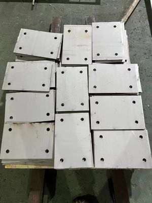 Cięcie okrągłej płyty ze stali nierdzewnej HL Square 150mm 3.0mm