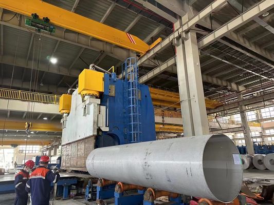 304 2205 904L ERW Rura ze stali nierdzewnej Duża średnica 150 mm