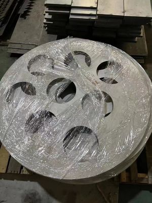 Cięcie okrągłej blachy ze stali nierdzewnej walcowanej na zimno 3,0 mm 60 mm