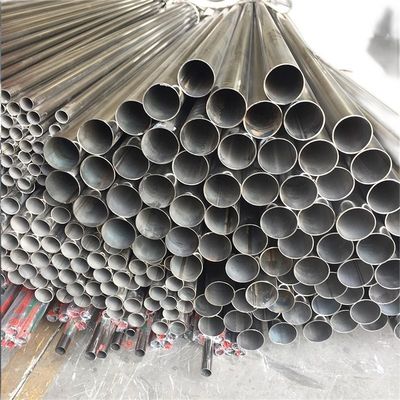 ASTM A554 Spawana rura ze stali nierdzewnej 304 Cienka ściana 16 m - 200 mm Pusta okrągła