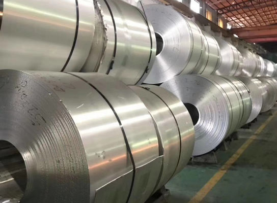 SS 304 302 316L Cewki ze stali nierdzewnej walcowane na zimno Metalowe cewki o szerokości 1500 mm