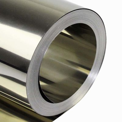 SUS302 8K Jasna powierzchnia Cewka ze stali nierdzewnej Dekoracyjny metal 50,0 mm do windy