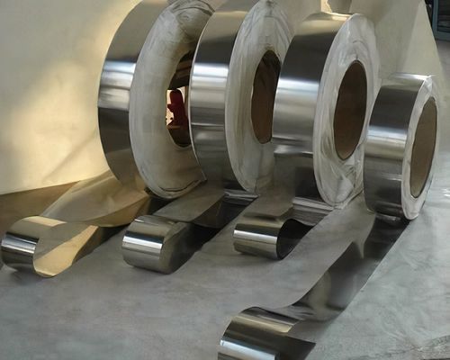 SUS302 8K Jasna powierzchnia Cewka ze stali nierdzewnej Dekoracyjny metal 50,0 mm do windy